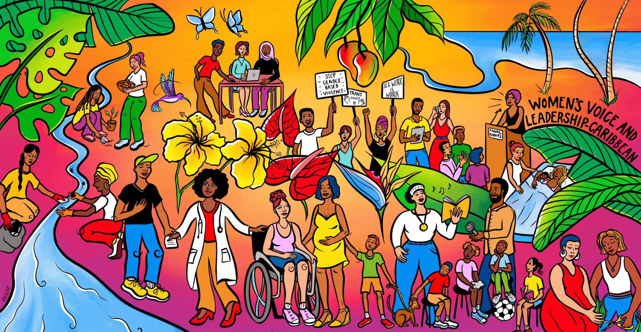 Announcing the Women’s Voice and Leadership – Caribbean Grantee Partners